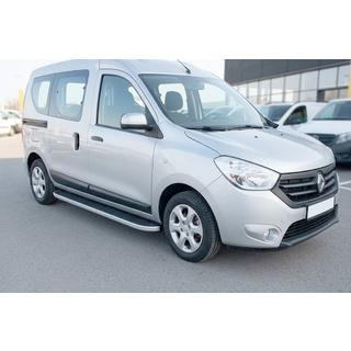 Pedane Laterali Tayga (2 pz, Alluminio) Dacia Dokker 2013-2022 foto 1
