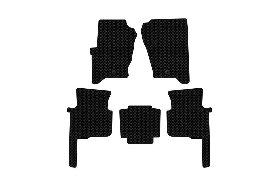 Land Rover Discovery III 2004–2009 Tappetini in Gomma Carsuit (Neri) Foto 1