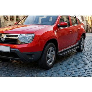 Pedane Laterali Bosphorus Black (2 pz, Alluminio) Dacia Duster 2008-2018 foto 1