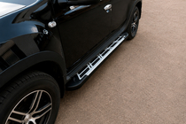 Renault Duster 2008–2017 Pedane Laterali Sunrise (2 pz, Alluminio) foto 1