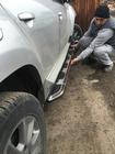 Renault Duster 2008–2017 Pedane Laterali Vison (2 pz., Alluminio e Acciaio Inox) foto 4