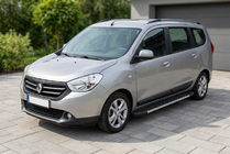 Dacia Lodgy 2012-2022 Pedane Laterali Duru (2 pz, Alluminio) foto 1