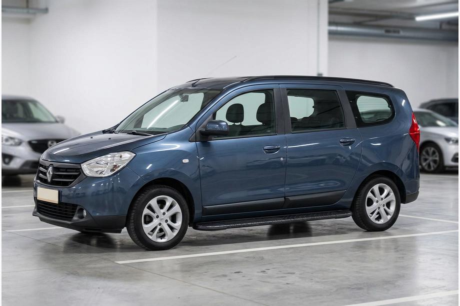 Dacia Lodgy 2012-2022 Pedane Laterali Bosphorus Black (2 pz, Alluminio) Image