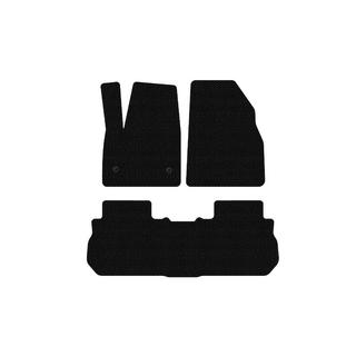 Tappetini in gomma Carsuit (2 file, 2017-2019, neri) GMC Acadia 2017- foto 1