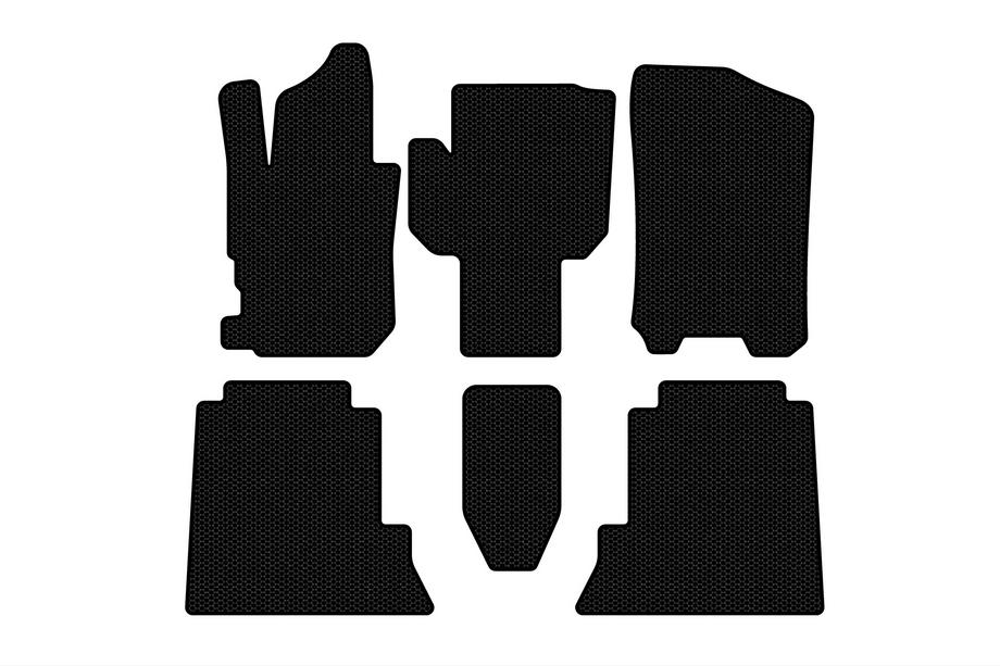 Honda FR-V 2004-2009 Tappetini in Gomma Carsuit (Neri) Image