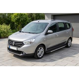 Pedane Laterali Duru (2 pz, Alluminio) Renault Lodgy 2013-2022 foto 1