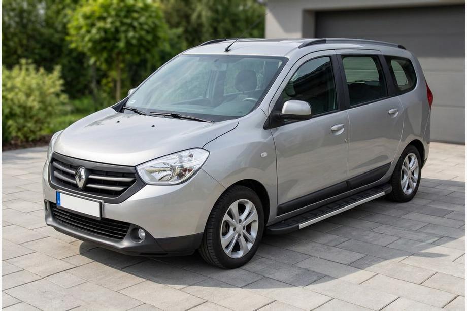 Renault Lodgy 2013-2022 Pedane Laterali Duru (2 pz, Alluminio) Image