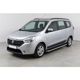 Pedane Laterali Maydos V1 (2 pz, Alluminio e Acciaio Inox) Renault Lodgy 2013-2022 foto 1
