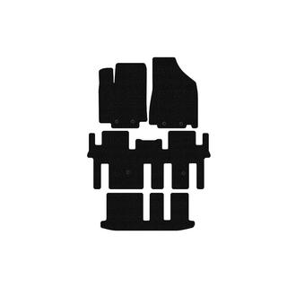 Tappetini in gomma Carsuit (3 file, neri) Nissan Pathfinder R52 2012-2021 foto 1