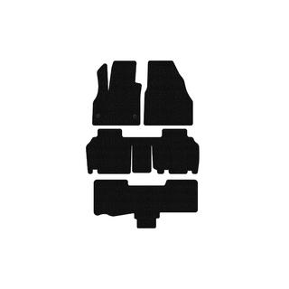 Tappetini in gomma Carsuit (3 file, 5 porte/7 posti, neri) Renault Kangoo 2008–2020 foto 1