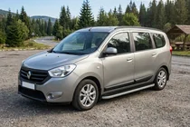 Renault Lodgy 2013-2022 Pedane Laterali Tayga Grey (2 pz, Alluminio) foto 1