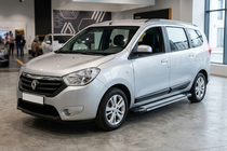 Renault Lodgy 2013-2022 Pedane Laterali Rainbow (2 pz, Alluminio) foto 1