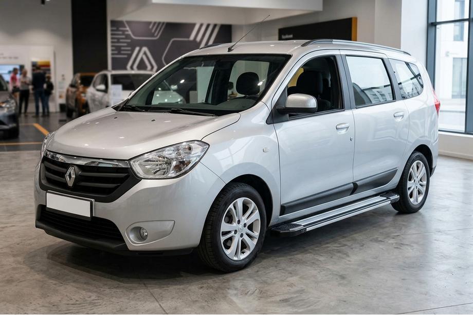 Renault Lodgy 2013-2022 Pedane Laterali Rainbow (2 pz, Alluminio) Image