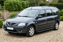 Dacia Logan MCV 2004-2014 Pedane Laterali Allmond Black (2 pz, Alluminio) foto 3