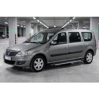 Pedane Laterali RedLine V1 (2 pz, Alluminio) Dacia Logan MCV 2004-2014 foto 3