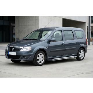 Pedane Laterali Rainbow (2 pz, Alluminio) Dacia Logan MCV 2004-2014 foto 1