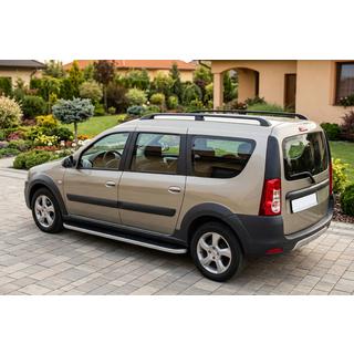 Pedane Laterali Tayga Grey (2 pz, Alluminio) foto 1