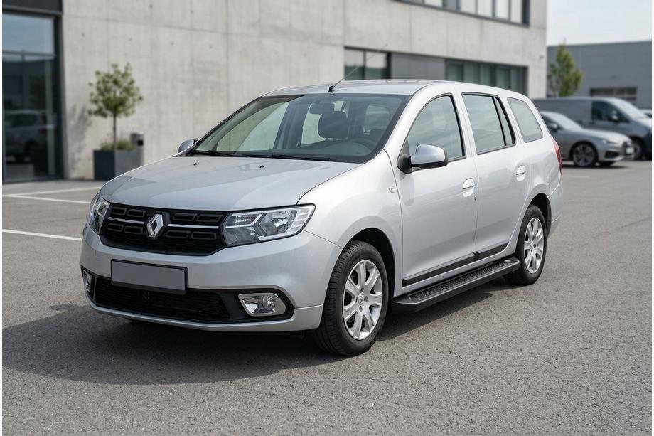 Dacia Logan MCV 2013-2020 Pedane Laterali Allmond Black (2 pz, Alluminio) Image