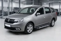 Dacia Logan MCV 2013-2020 Pedane Laterali Sunrise (2 pz, Alluminio) foto 1