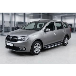 Pedane Laterali Sunrise (2 pz, Alluminio) Dacia Logan MCV 2013-2020 foto 1