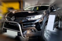Renault Kadjar 2015-2022 Parabulloni Anteriore (Acciaio Inox) foto 3