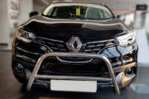 Renault Kadjar 2015-2022 Parabulloni Anteriore (Acciaio Inox) foto 2