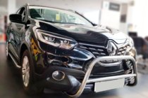 Renault Kadjar 2015-2022 Parabulloni Anteriore (Acciaio Inox) foto 1