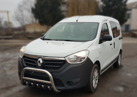 Renault Lodgy 2013-2022 Paraurti Anteriore WT003 (Acciaio Inox) foto 3