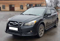 Subaru XV 2011-2017 Parabullbar F1-71 Nero (Acciaio Inox) foto 2