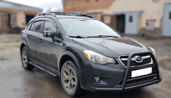 Subaru XV 2011-2017 Parabullbar F1-71 Nero (Acciaio Inox) foto 3