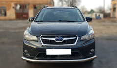Subaru XV 2011-2017 Protezione Anteriore ST008 (Acciaio Inox) foto 1