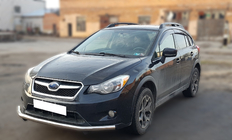 Subaru XV 2011-2017 Protezione Anteriore ST008 (Acciaio Inox) foto 3