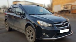 Subaru XV 2011-2017 Protezione Anteriore ST008 (Acciaio Inox) foto 2