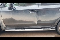 Subaru XV 2011-2017 Barre Laterali BB002 (2 pz, Acciaio Inox) foto 2