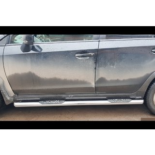 Barre Laterali BB002 (2 pz, Acciaio Inox) Subaru XV 2011-2017 foto 2
