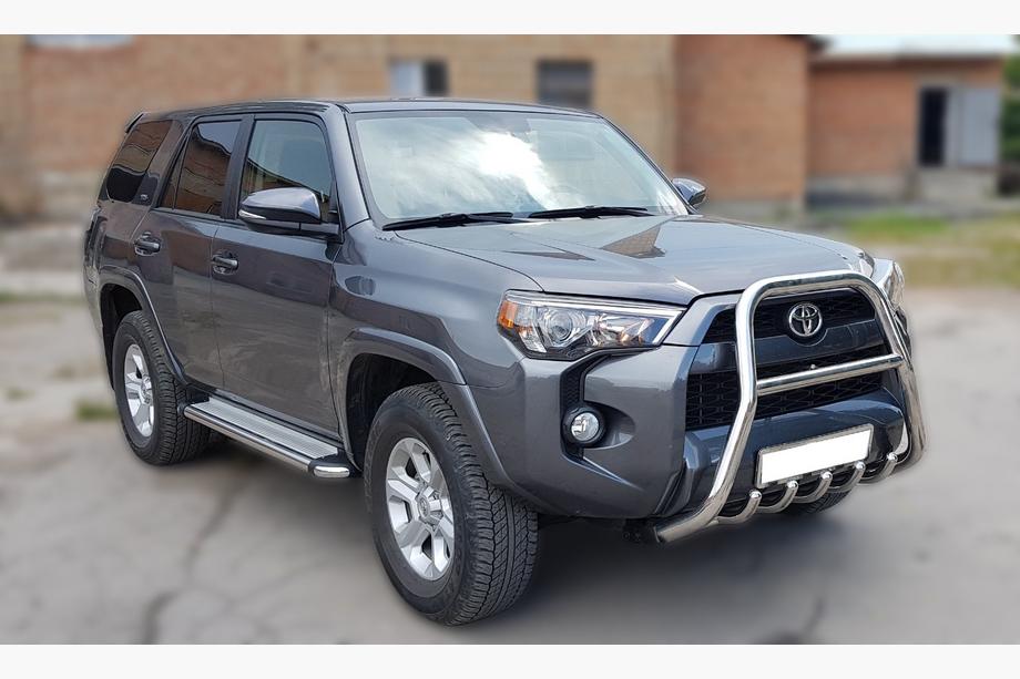 Toyota 4Runner 2009-2024 Parabullbar F1-50 (2014-2024, Acciaio Inox) Foto 2