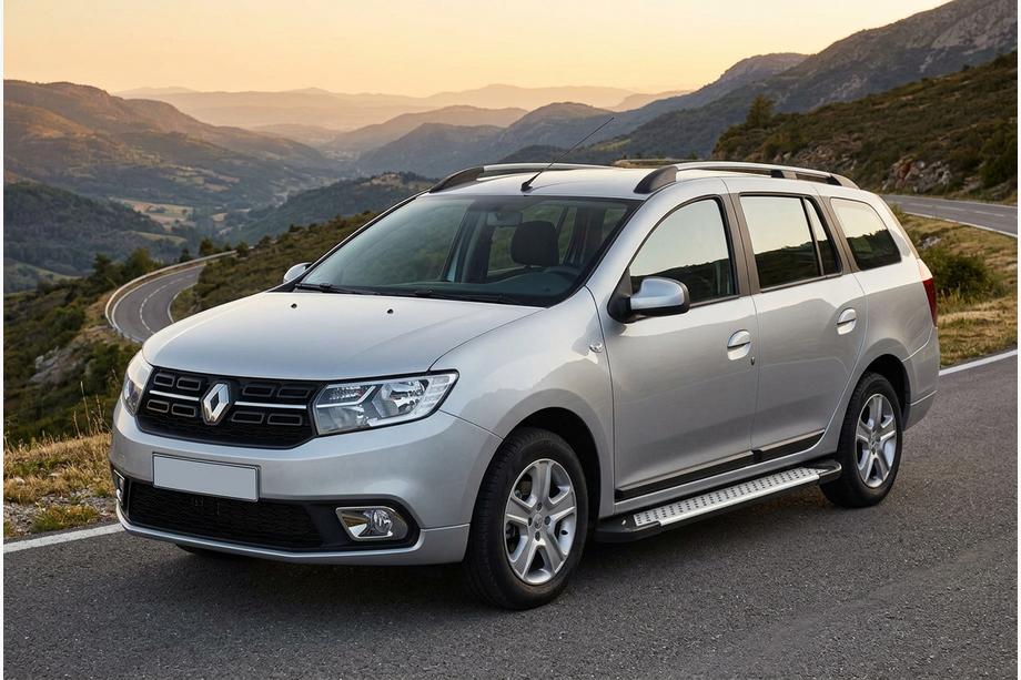 Dacia Logan MCV 2013-2020 Pedane Laterali X-5 Tipo (2 pz, Alluminio) Image