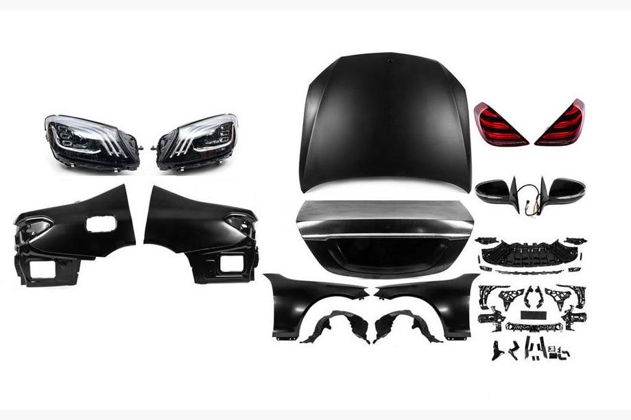 Mercedes S-class W221 2005-2013 Kit restyling per W222 (senza paraurti) Image
