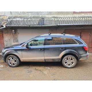 Barre portatutto (trasversali) per barre longitudinali integrate con chiave WingCarrier V2 (2 pz) Audi Q7 2005-2015 foto 2