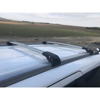 Barre portatutto (trasversali) per barre longitudinali integrate con chiave WingCarrier V2 (2 pz) Dacia Lodgy 2012-2022 foto 1