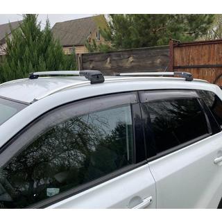 Barre portatutto (trasversali) per barre longitudinali integrate con chiave WingCarrier V2 (2 pz) Suzuki Vitara 2015- foto 1