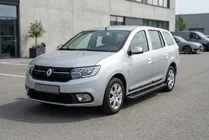 Renault Logan MCV 2013-2022 Pedane Laterali Allmond Black (2 pz, Alluminio) foto 1