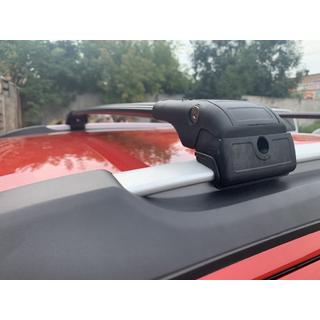 Barre portatutto (trasversali) per barre longitudinali integrate con chiave WingCarrier V2 (2 pz) Opel Mokka 2012-2021 foto 2