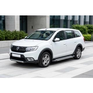 Pedane Laterali Rainbow (2 pz, Alluminio) Renault Logan MCV 2013-2022 foto 1