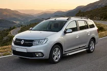 Renault Logan MCV 2013-2022 Pedane laterali Allmond Grey (2 pz, alluminio) foto 1