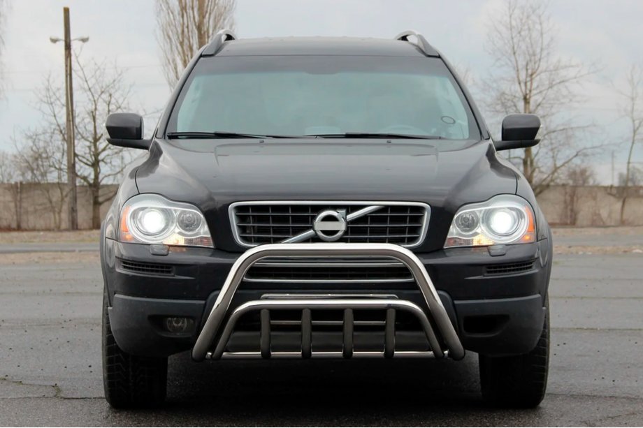 Volvo XC90 2002-2014 Protezione Anteriore WT002 (Acciaio Inox) Image