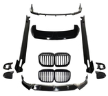 BMW X7 G07 2019- Kit carrozzeria Warrior Black (per M-Sport 2018-2022) foto 1