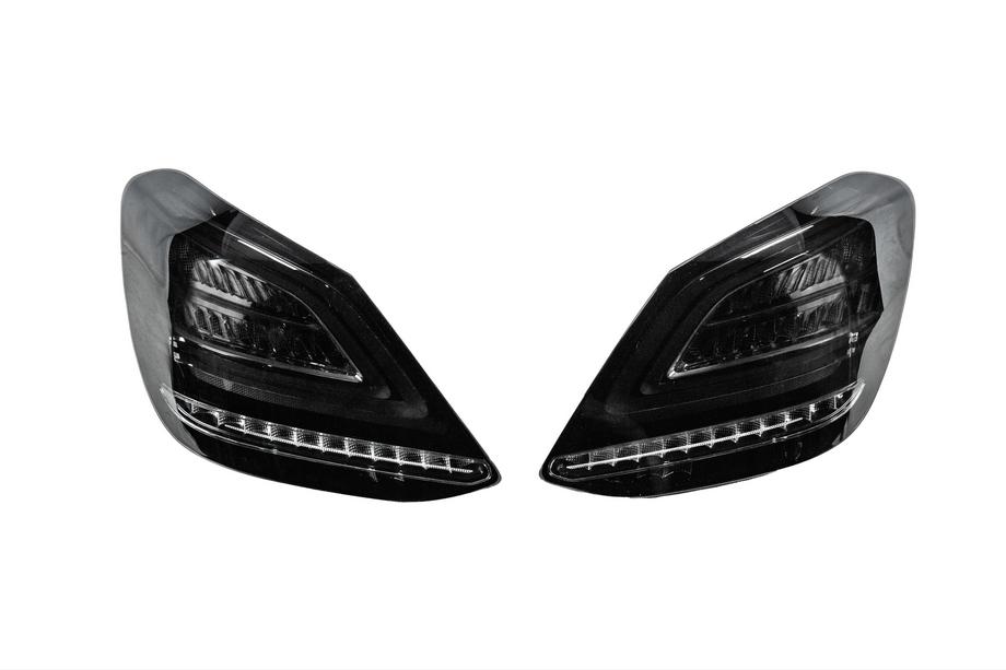 Mercedes C-class W205 2014-2021 Fanali posteriori BlackEdition V2 (2 pz) Foto 2