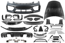 Porsche Boxster/Cayman 982 (718) 2016- Kit carrozzeria GT4RS (polipropilene + carbonio) foto 1