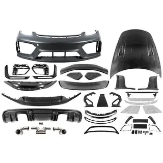 Kit carrozzeria GT4RS (polipropilene + carbonio) foto 1
